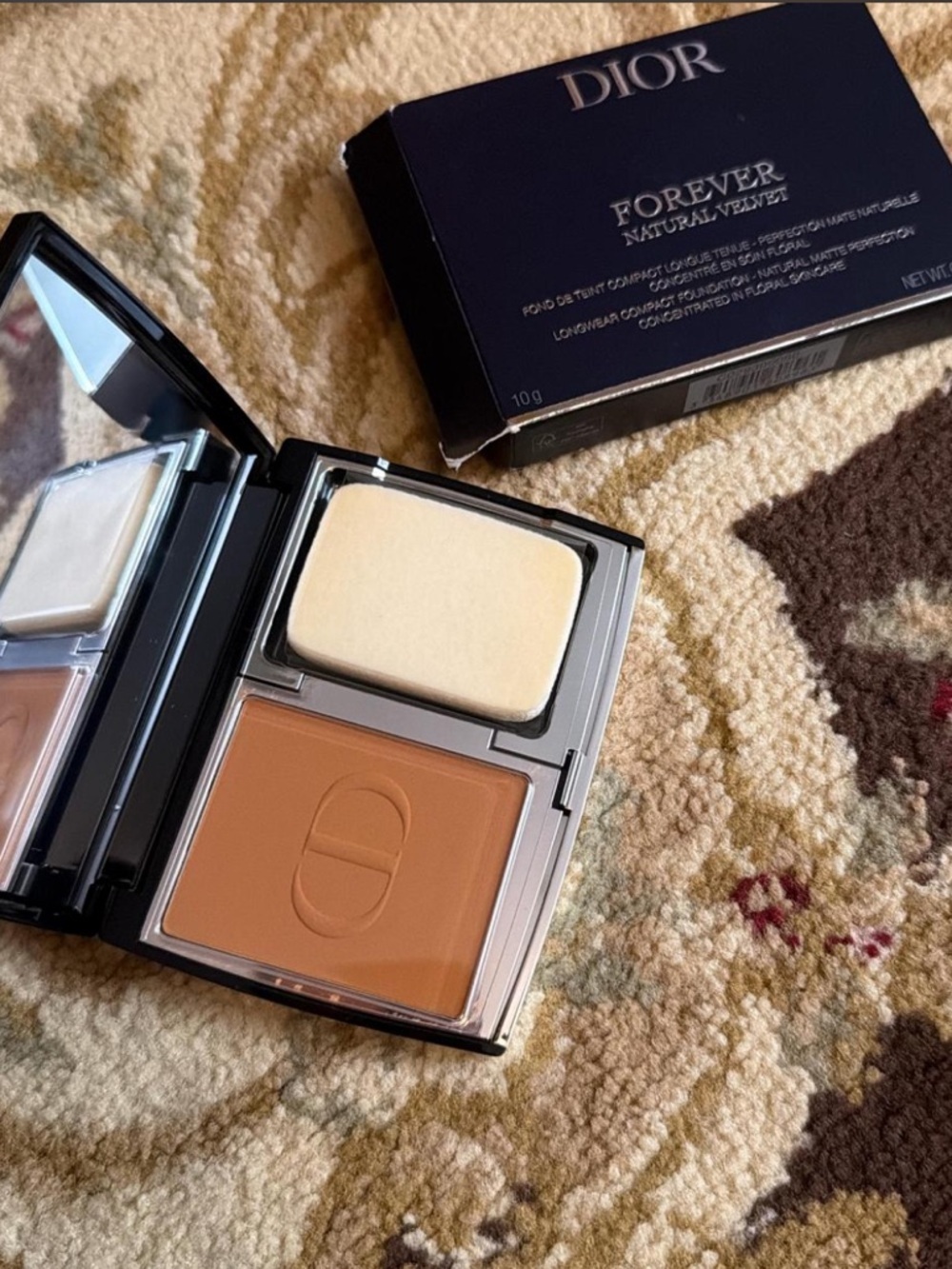 Dior Forever Natural Velvet Pressed Powder - Beige Compact 6N